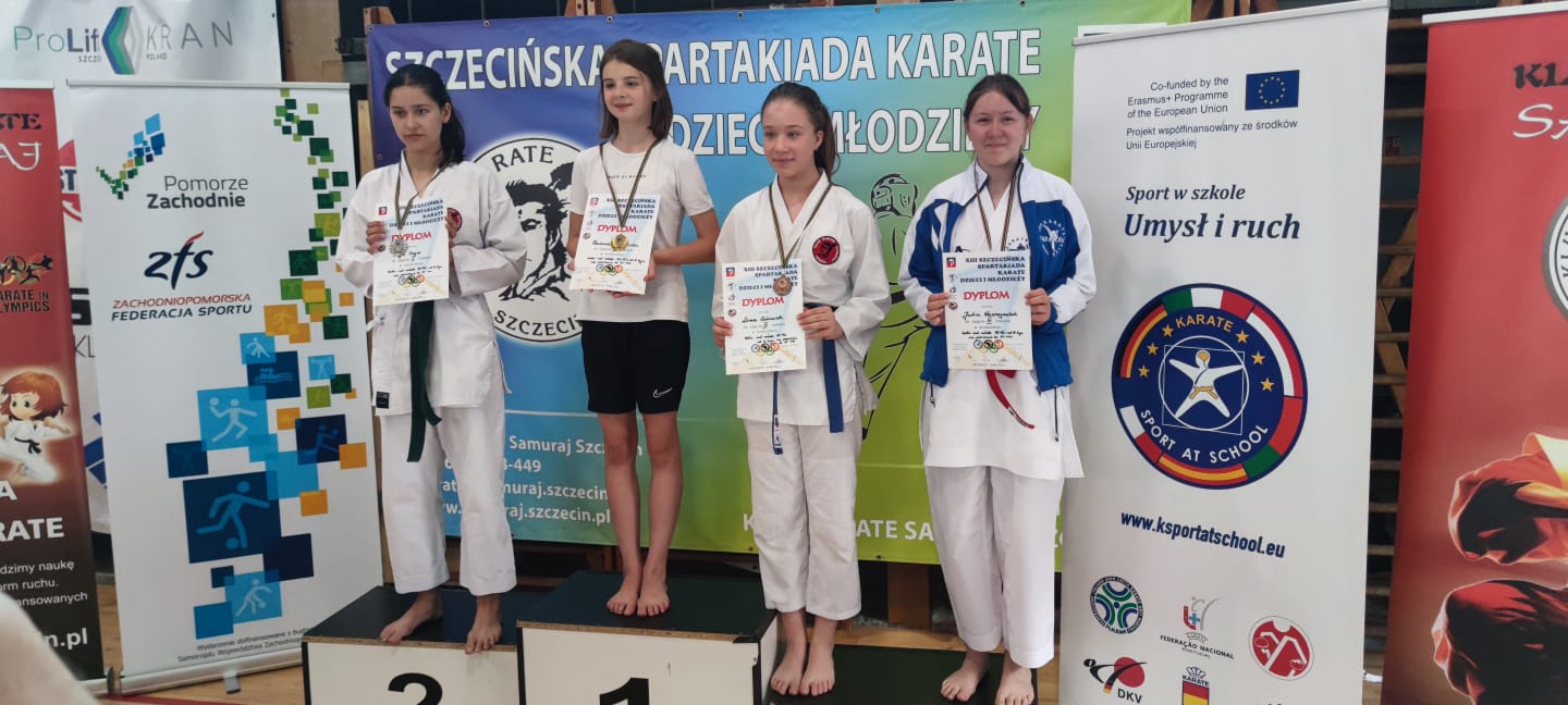 XIII Szczecińska Spartakiada Karate Dzieci I Młodzieży  Szczecin 10-06-2023r.